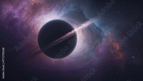 A Vast Cosmic Scene Featuri...