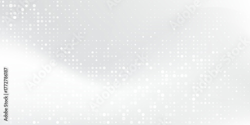 Art dotted white background with gradient color and artistic modern abstract art