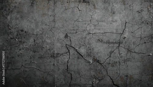 Cracked grunge surface, sui...