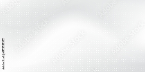 Modern dotted white background with gradient color and artistic design