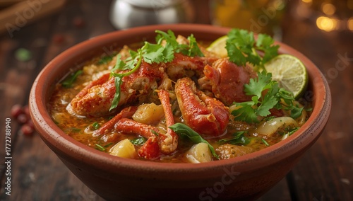 Traditional Crab Soup Known...