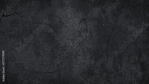 Coarse Black Asphalt Surface