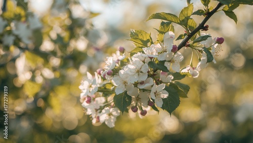 Close-up of a blooming appl...