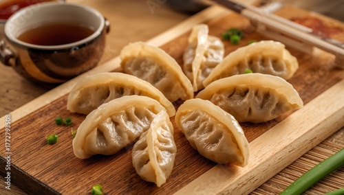 Fresh Japanese Gyoza Dumpli...