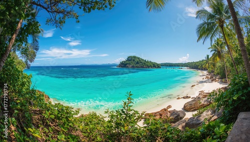 Panoramic view of a tranqui...