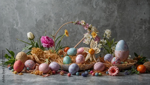 Easter arrangement featurin...