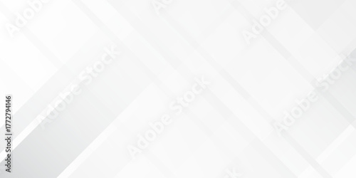 Modern white abstract background with line pattern, banner design abstract modern
