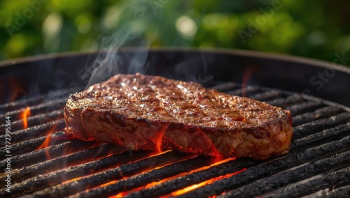 Savoring the rich smoky fla...