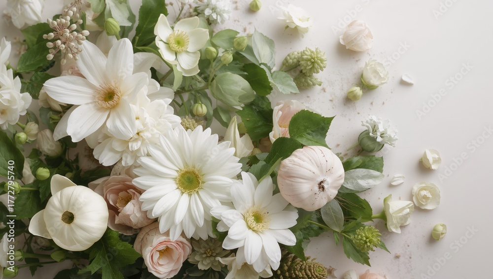 Fototapeta premium Beautiful floral display