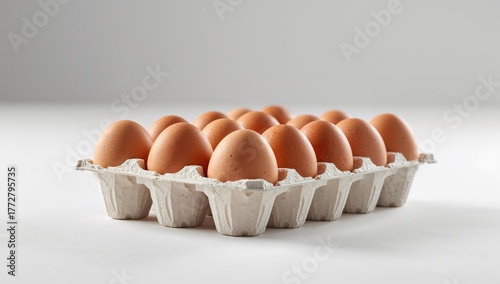 Eggs in a pack carton, prot...