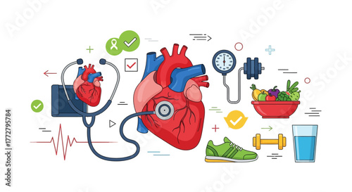 Healthy Heart Lifestyle A Guide to Cardiovascular Wellness and Prevention