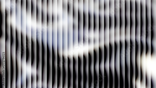 Abstract liquid glass gradient stripes background with soft light glow and subtle blue hues dynamic visual vector