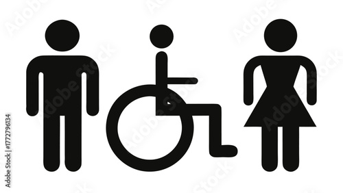 men and women toilet sign