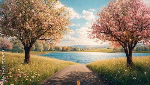 During the warm season, the...