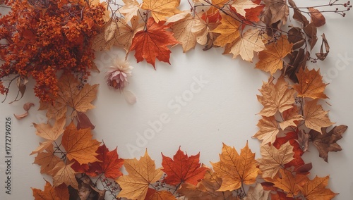 Autumn composition created ...