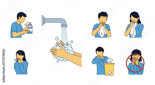 Essential Hygiene Practices A Visual Guide to Staying Healthy and Preventing Illness