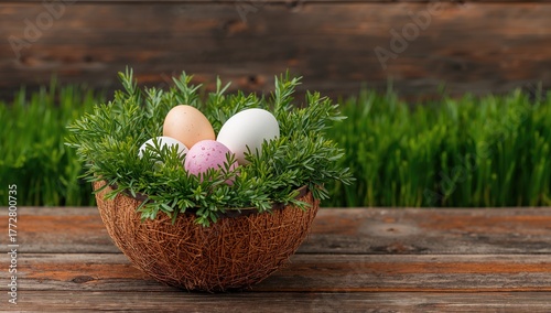 Easter decoration featuring...
