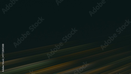 Dynamischer schwarzer technischer Hintergrund mit grünen diagonalen Linien – klare moderne Struktur für Präzision, Innovation und Fortschritt perfekt für Präsentationen
