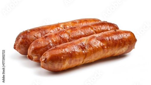 Close-up of grilled pork sa...