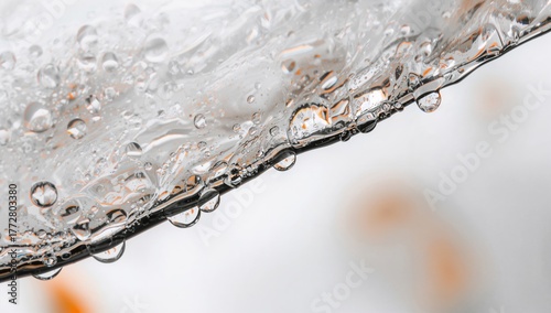Background with droplets on glass, suitable for UI backdrop