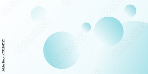 Super ball abstract Background. Soft Gradient with minimal bounce ball with shadow and light effect. modern