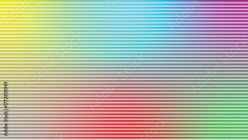 Abstract multicolor horizontal lines gradient background with pixelated color blocks