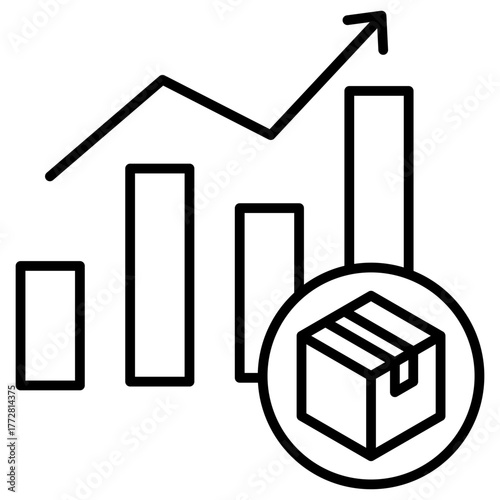Product Selling Outline Icon