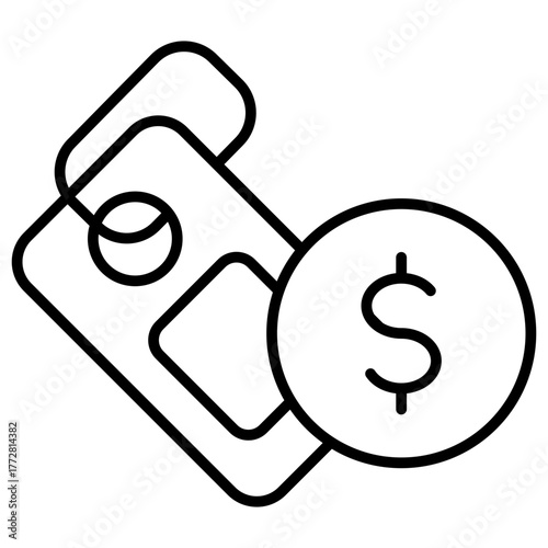 Pricing Outline Icon