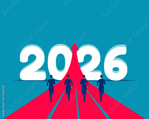 People running to 2026. Start up a new to goal