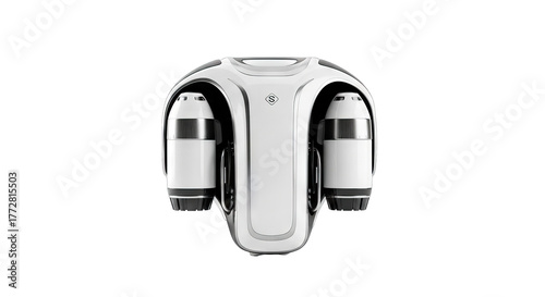 Wallpaper Mural Futuristic personal jetpack flight device isolated on white background. Torontodigital.ca