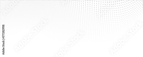 Vector panoramic paper image dot. modern