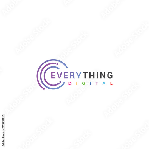 Abstract business logo design concept vector illustration, a creative company symbol for web technology