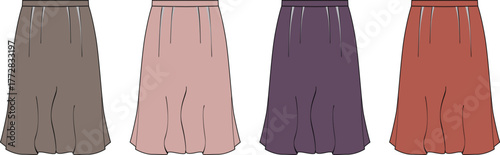 Trendy Skirt Collection A Variety of Stylish Skirt Designs for Fashion Enthusiasts