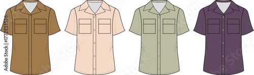 Shirts in Varied Colors Fashionable and Practical Wardrobe Essentials