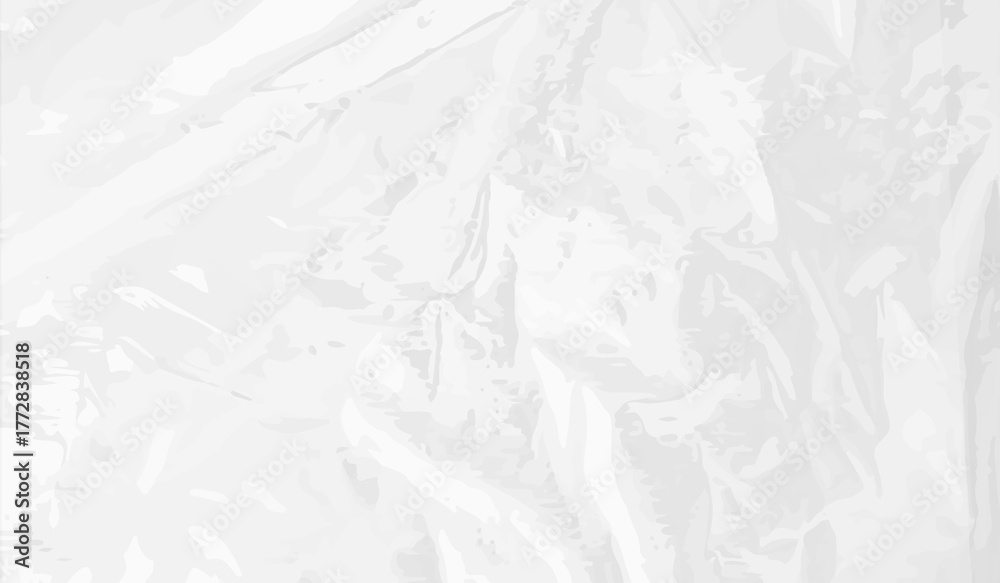 Fototapeta premium Transparent Plastic Wrap Texture Overlay Clear Crumpled Film Background