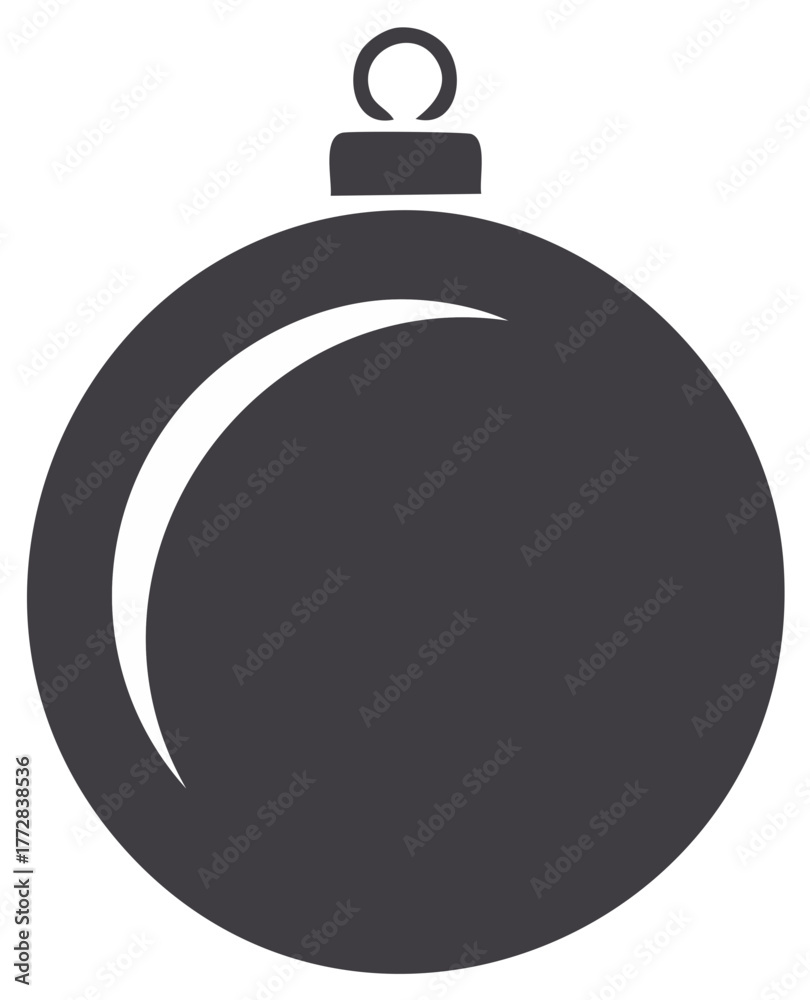 Fototapeta premium Christmas ornament illustration