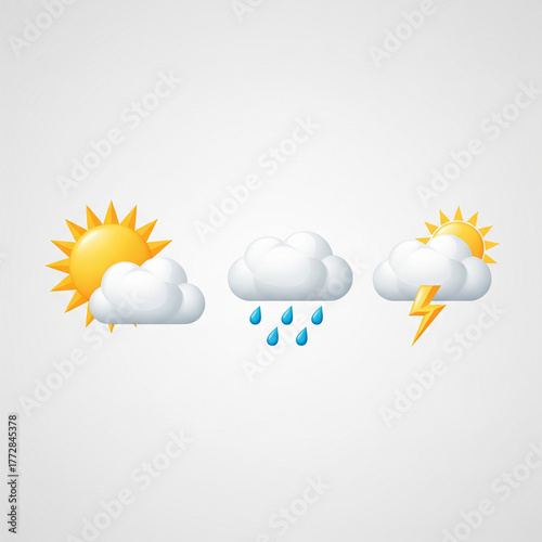 weather forecast icons