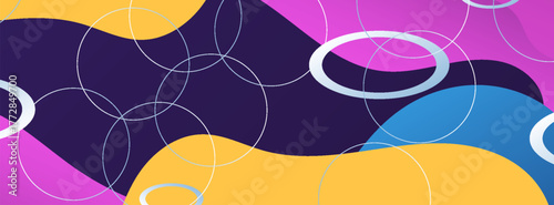 Abstract Fluid graphic shape element design vector background or liquid gradient abstract geometric background, poster, website, cover, flayer