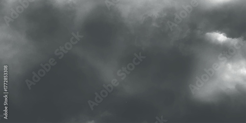 Abstract dark gray smoke cloud texture background. Light grey textured background high resolution image with copy space	
