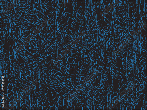 topography seamless pattern with blue and white stripes. Topography wave line grid map. white wave line geography landscape Topography contour map on white background.