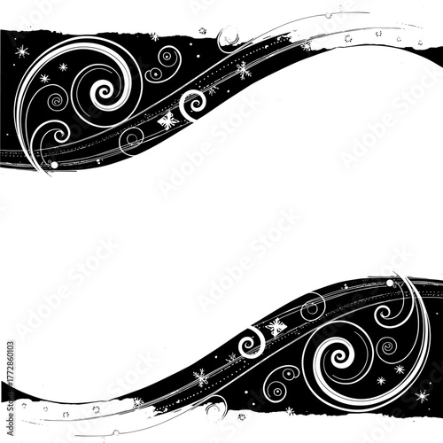 black and white abstract background