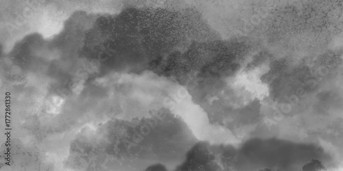 Dark Gray Cloud Texture Background. Black and White Cloud Texture. cloudscape of rain and storm clouds 3d illustration transparent background clip art. Pattern Backdrop Wallpaper .