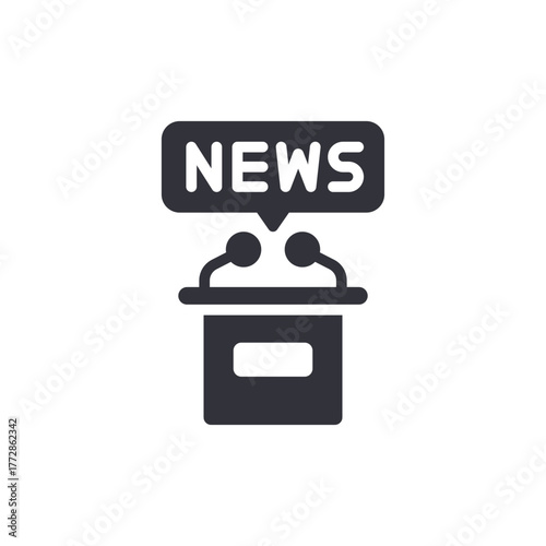 Public Communication Announcement Speech Symbol Press