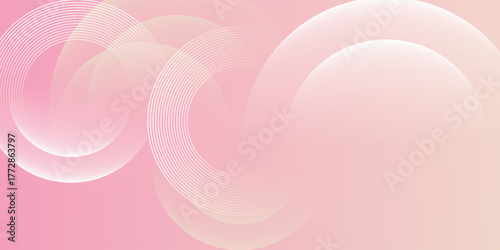 Minimalist banner background, pastel colorful, pink and yellow gradations.eps 10