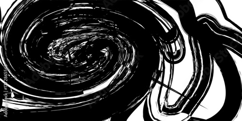 texture brush print black ink japan texture brush print black ink japan VECTOR 10.