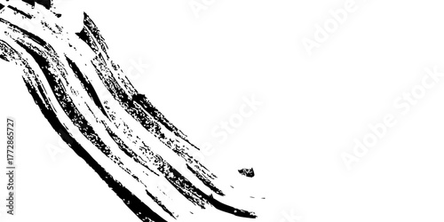 Black blots, isolated on white background EPS 10.