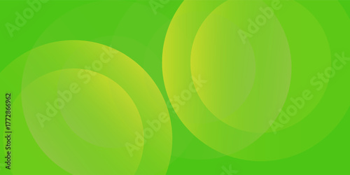 Abstract green circle background trendy. Fluid shapes composition. vector design concept. circular soft