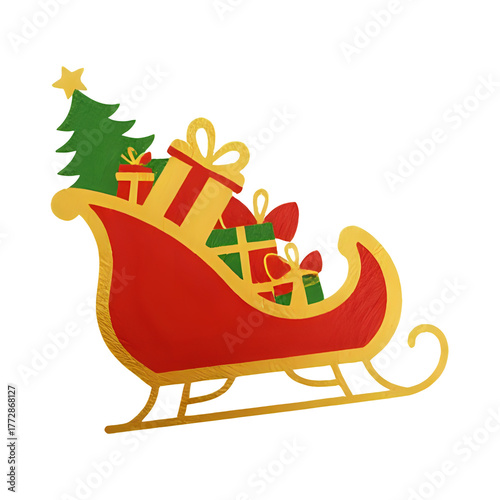 Set of Christmas icons 