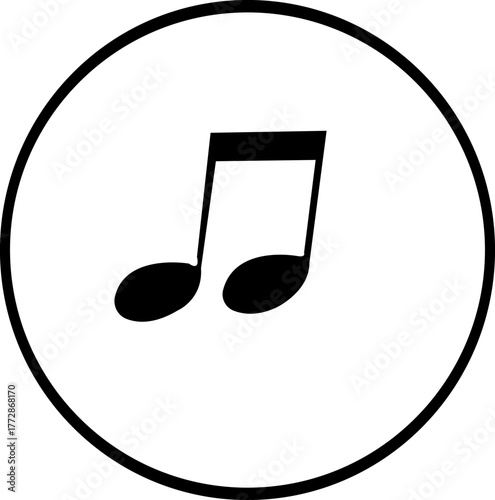 music, notes, hand, drawn, black, signs, vector, isolated, icon, background, symbol, treble, clef, illustration, transparent, set, musical, minim, crotchet, quaver, beam, mark, key, design, graphic, b