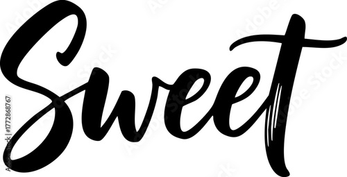 Sweet Modern Calligraphy